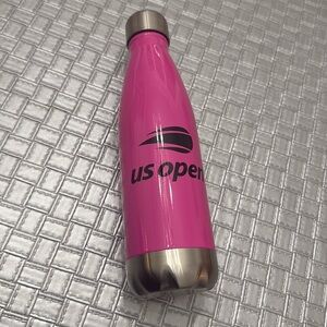 US Open Pink Stainless Steel Insulated Water Bottle 17oz Ariel